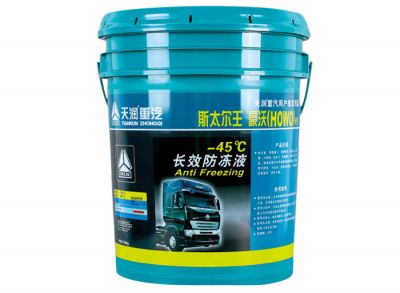 Heavy vehicle long-acting anti-freezing solution